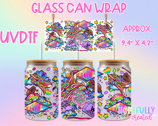 Honeydukes UVDTF Glass Can Wrap