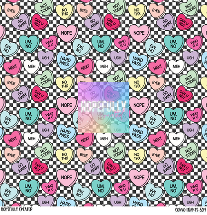 Convo Hearts Vinyl Collection- 594