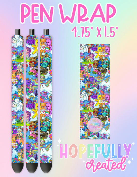 Nostalgic Cartoons Pen Wrap-2102 VIP