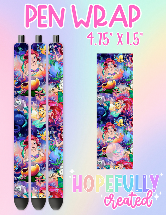 Princess Mermaid Pen Wrap-1742 VIP