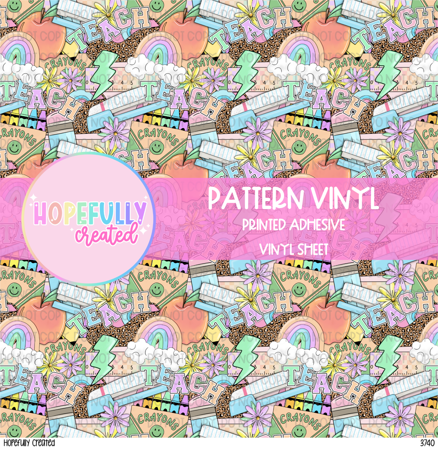 School Vinyl Collection- 3740