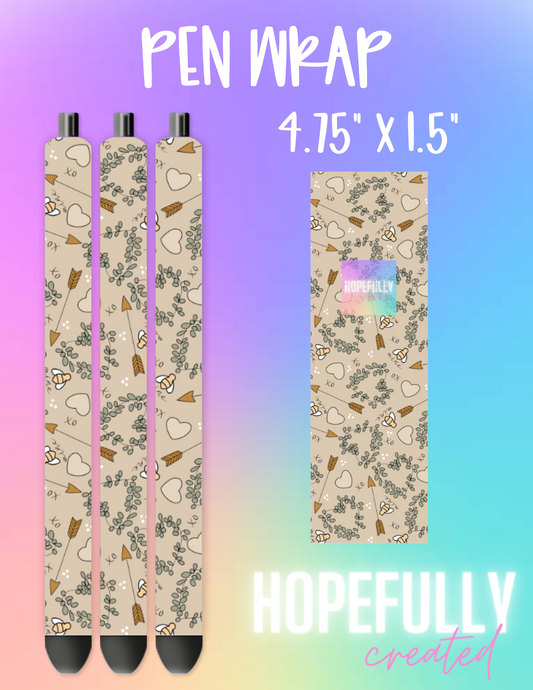 Bee Mine Pen Wrap-699