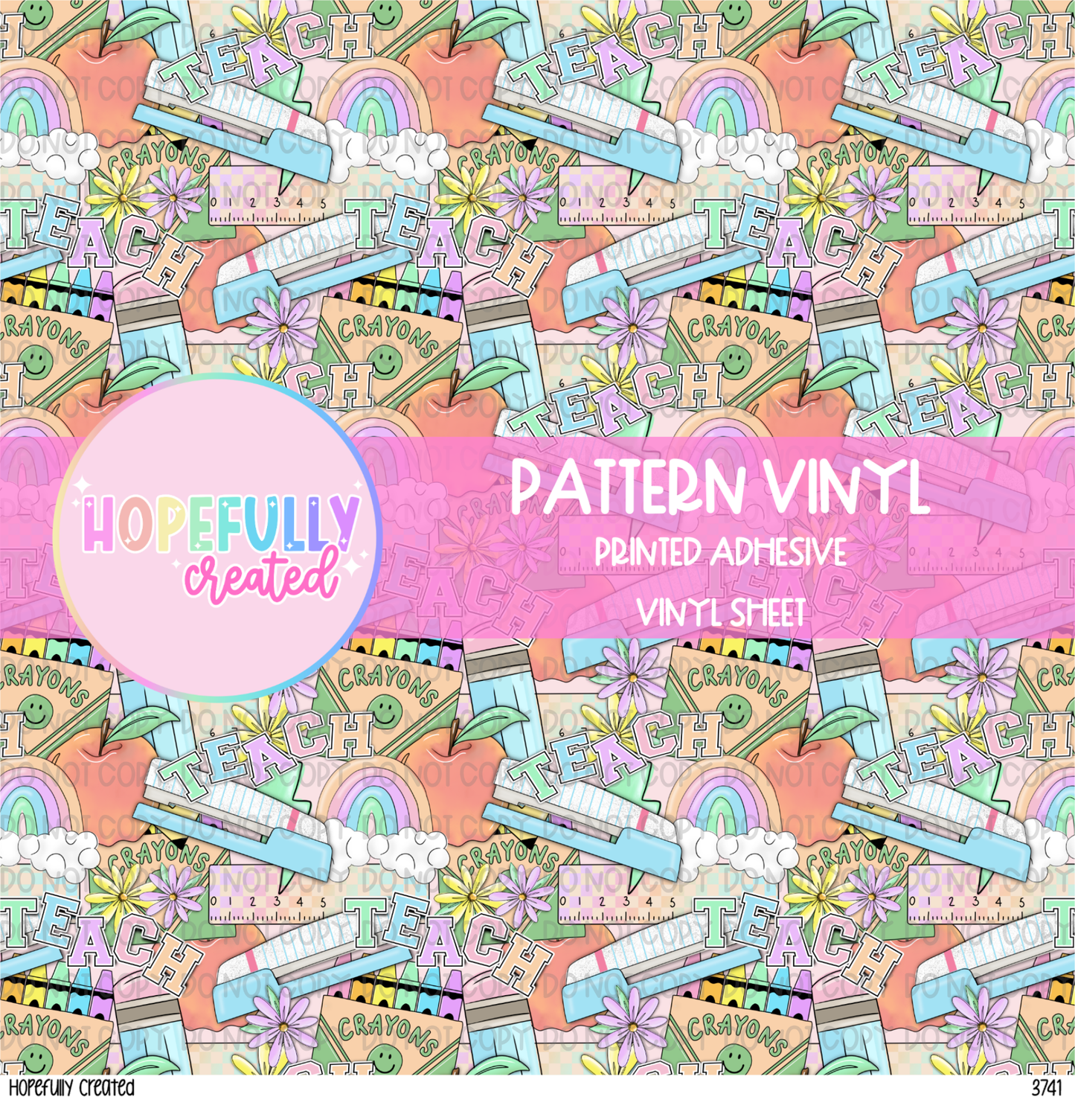 School Vinyl Collection- 3741