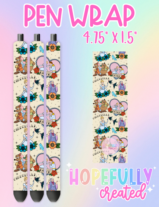 Princess Tattoo Pen Wrap-1739 VIP