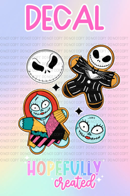 NBC Gingerbread Decal-525 VIP