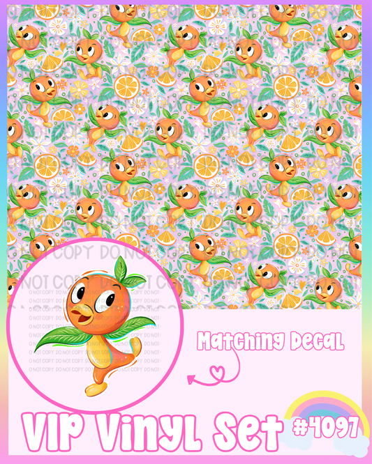 Orange Bird Vinyl Set