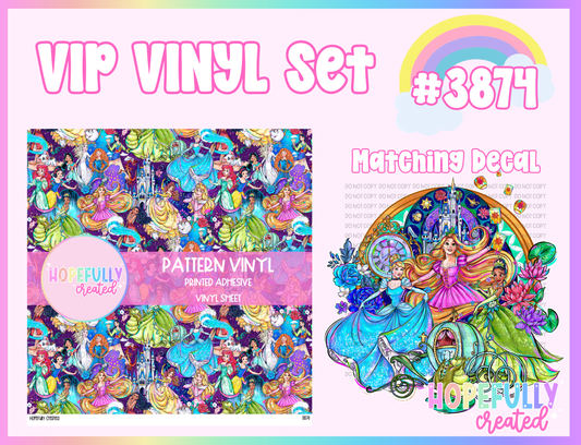 Princess Vinyl Set