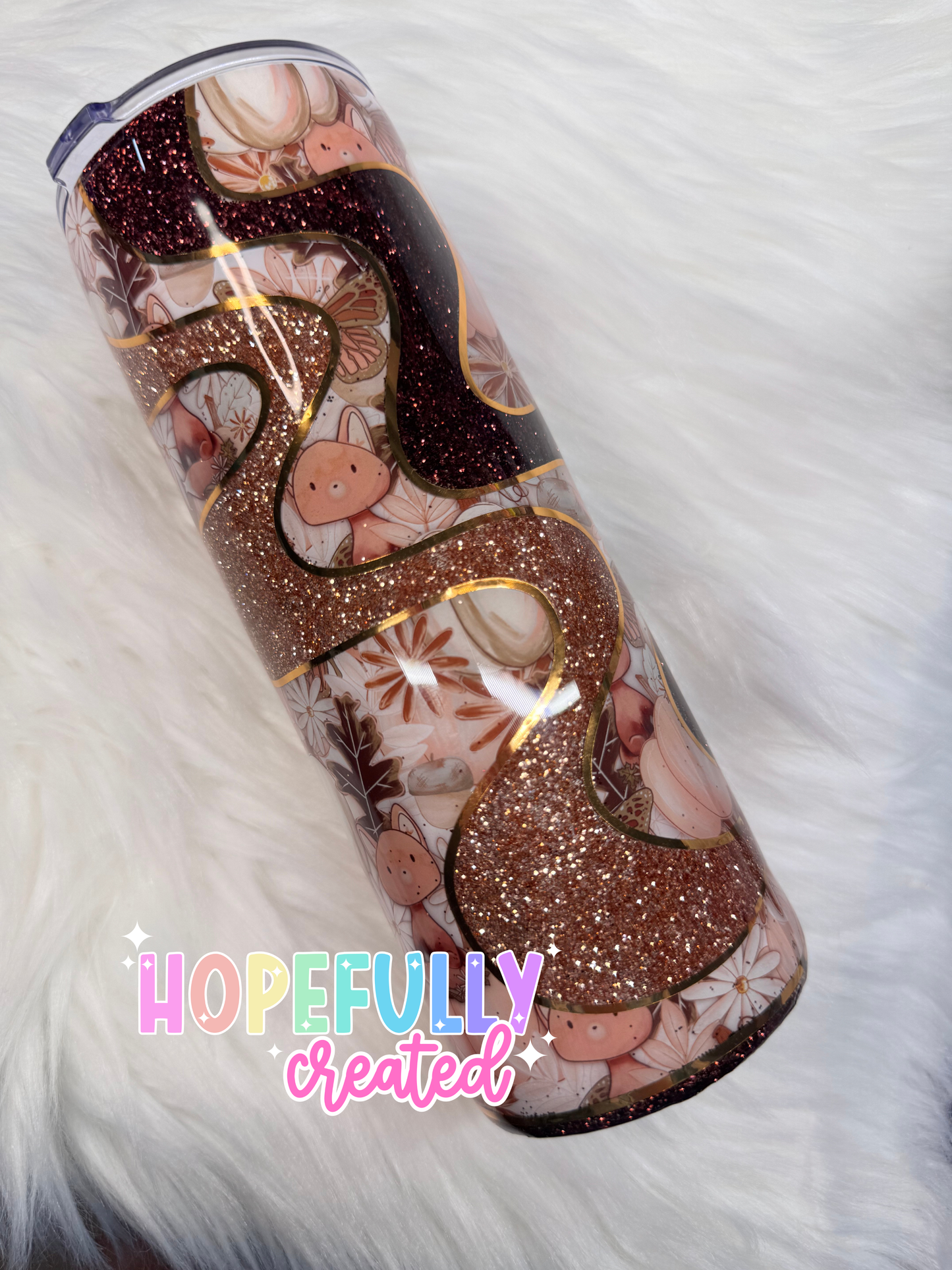 Fall Fox 24 oz Tumbler