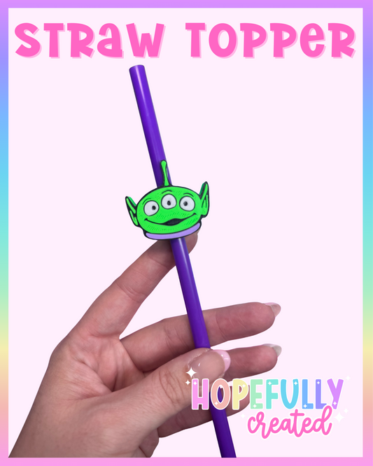 Alien Straw Topper