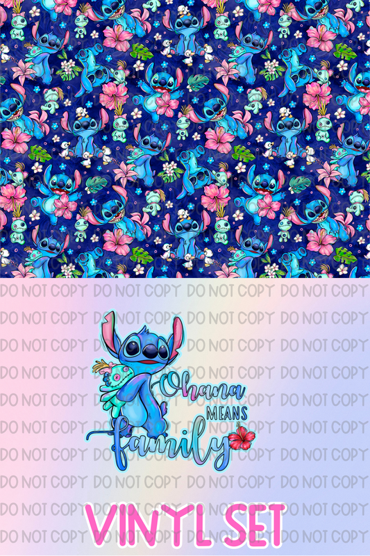 Stitch Vinyl Set