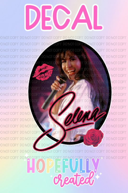 Selena Decal-517 VIP