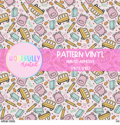 School Vinyl Collection- 3745