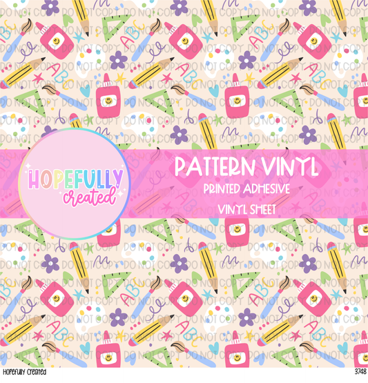 School Vinyl Collection- 3748