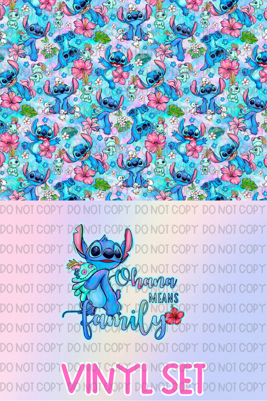 Stitch Vinyl Set