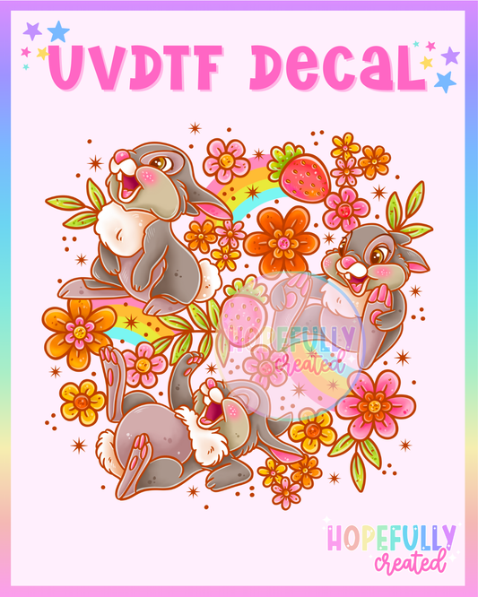 Thumper UVDTF Decal