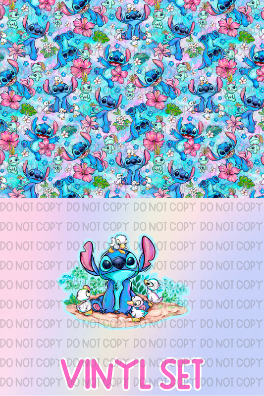 Stitch Vinyl Set