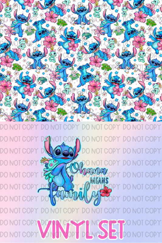 Stitch Vinyl Set