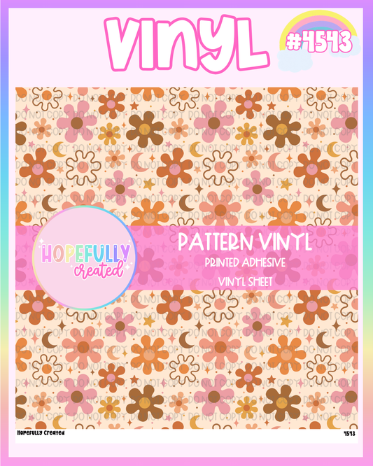 Fall Floral Vinyl Collection - 4543