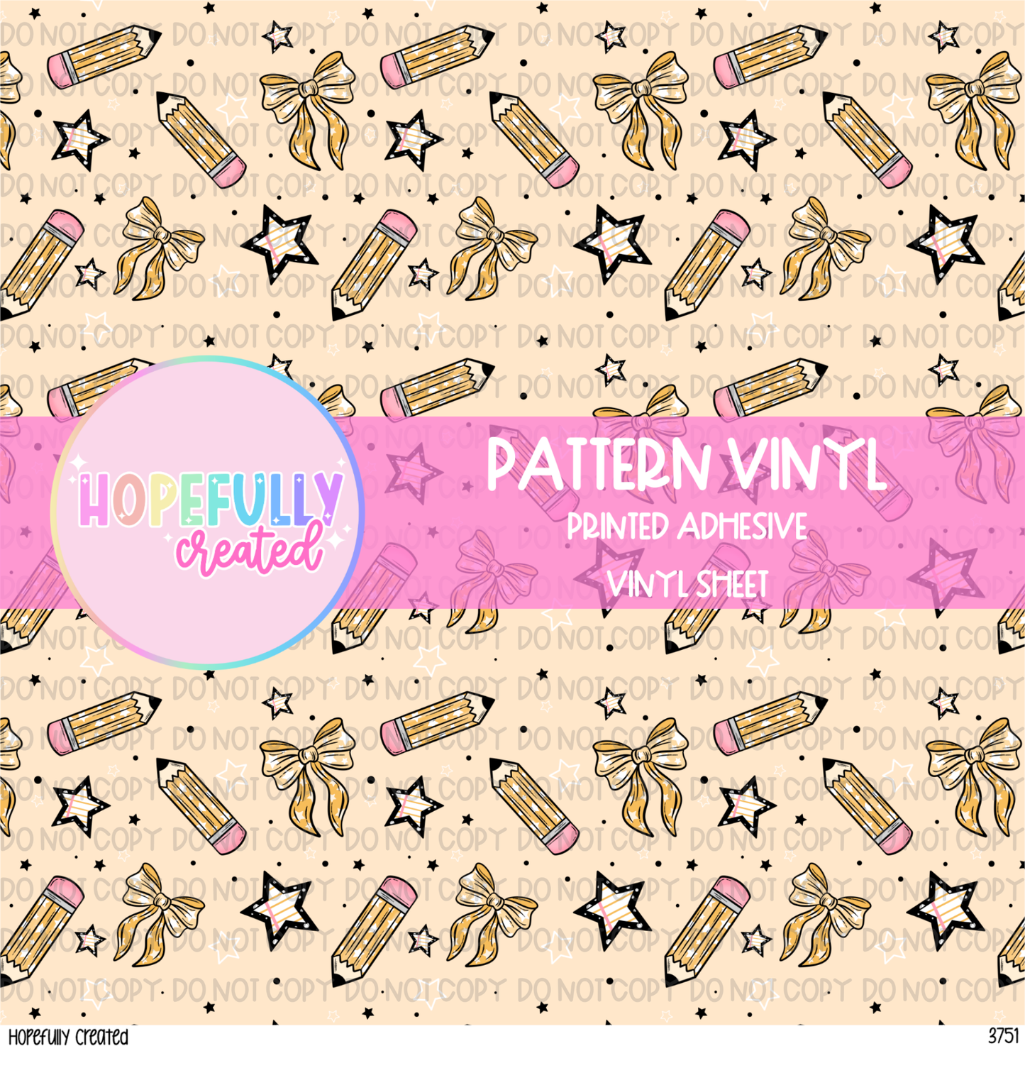 School Vinyl Collection- 3751