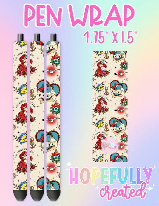 Princess Tattoo Pen Wrap-1729 VIP