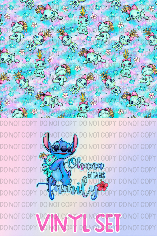 Stitch Vinyl Set