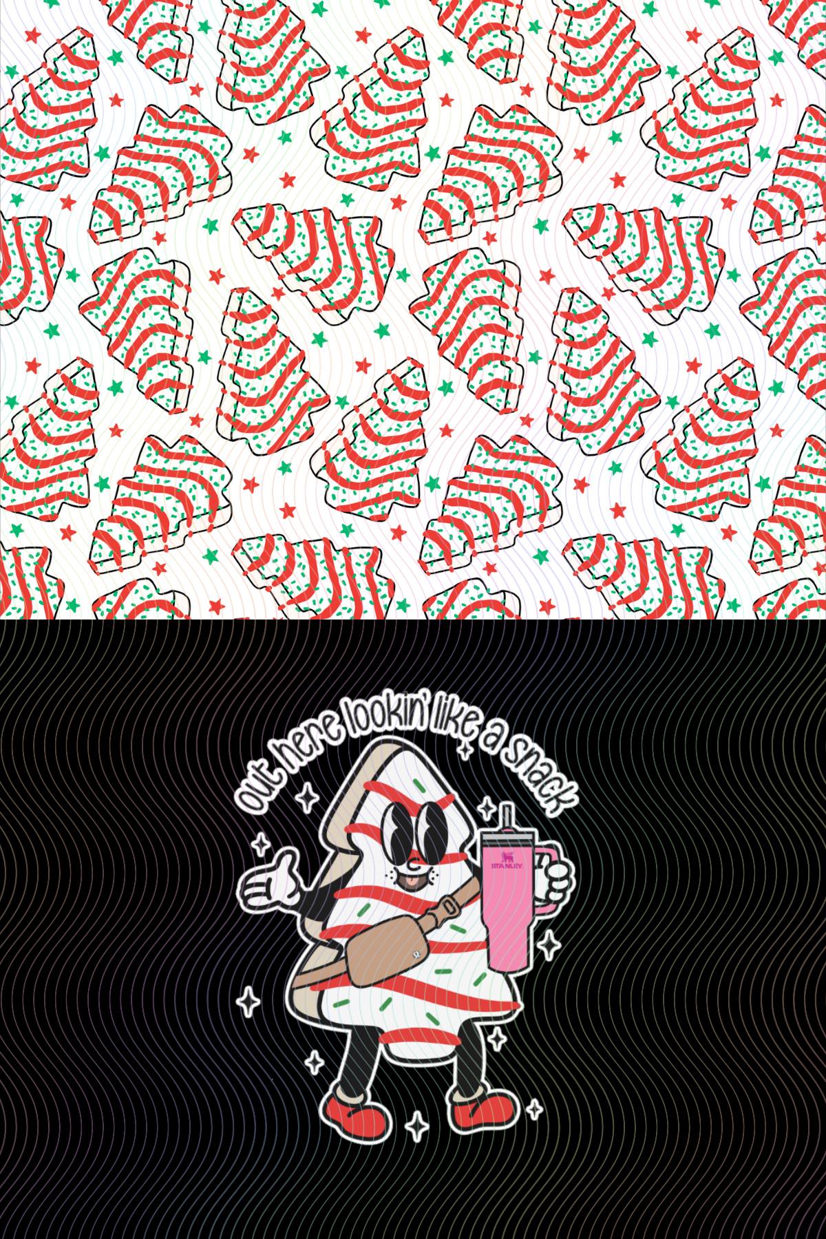 Christmas Tree Cakes Vinyl Set