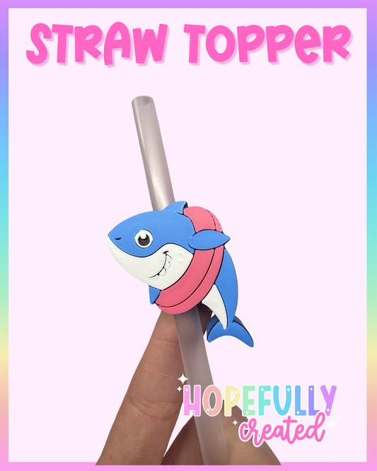 Shark Straw Topper