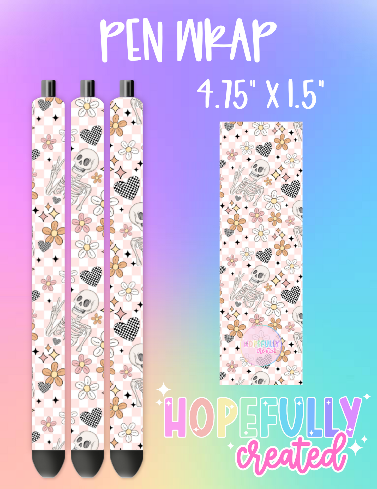 Floral Pen Wrap-1373