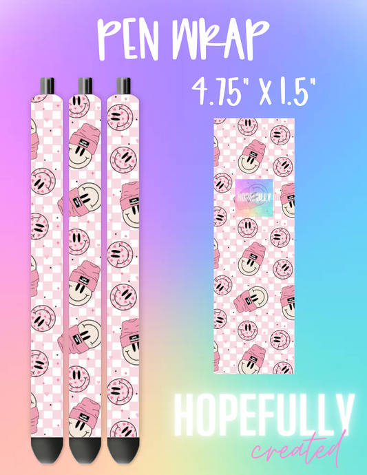 Vday Smiley Pen Wrap-712