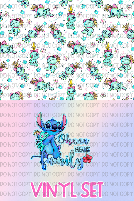 Stitch Vinyl Set