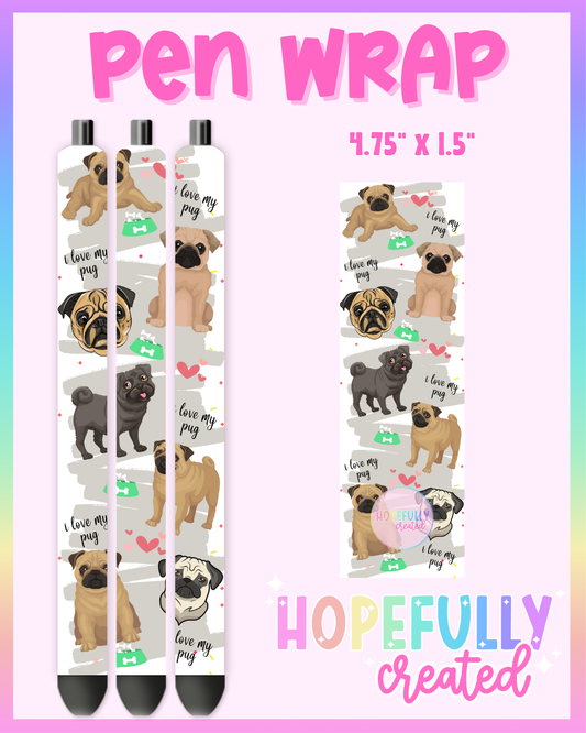 Pug Pen Wrap- 4569