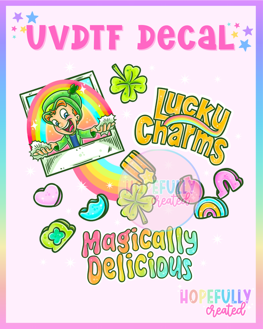 Lucky Charms  UVDTF Decal