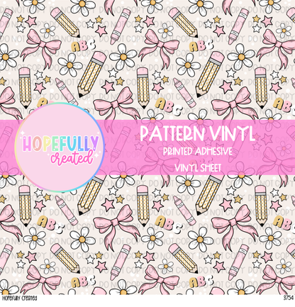 School Vinyl Collection- 3754