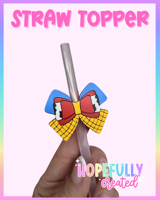 Toy S Straw Topper