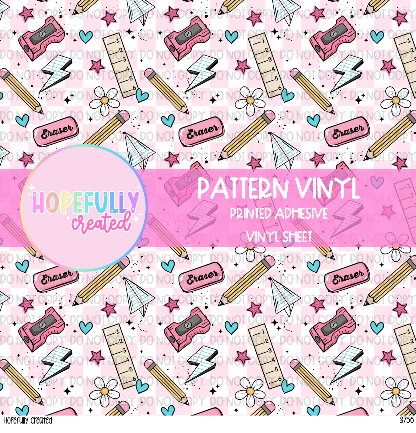 School Vinyl Collection- 3756