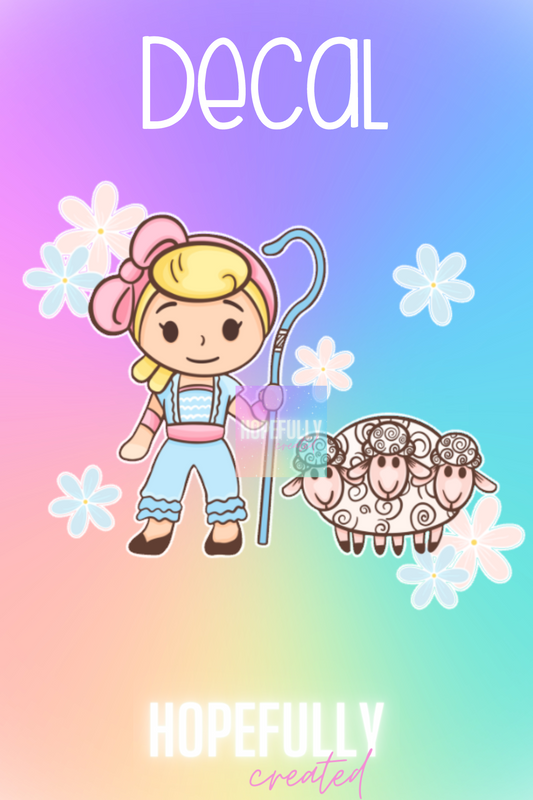BoPeep Decal-215 VIP