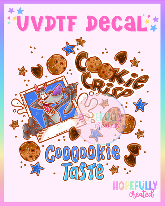 Cookie Crisp UVDTF Decal