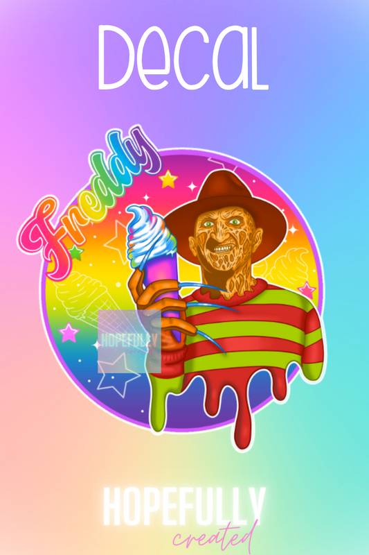 Freddy IceCream Decal-215 VIP