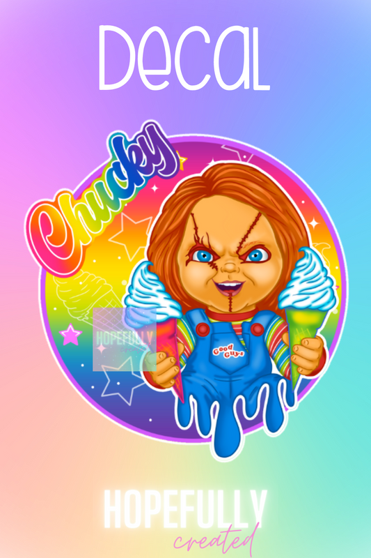 Chucky IceCream Decal-216 VIP