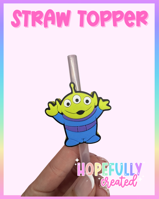 Alien Straw Topper