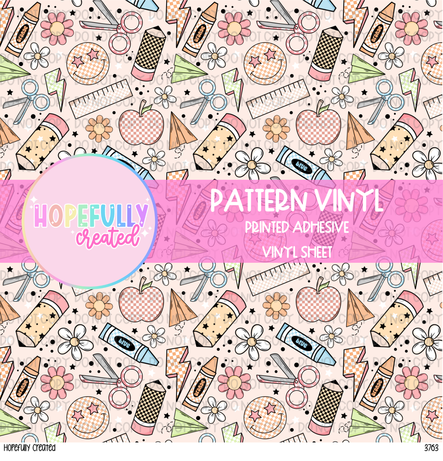 School Vinyl Collection- 3763