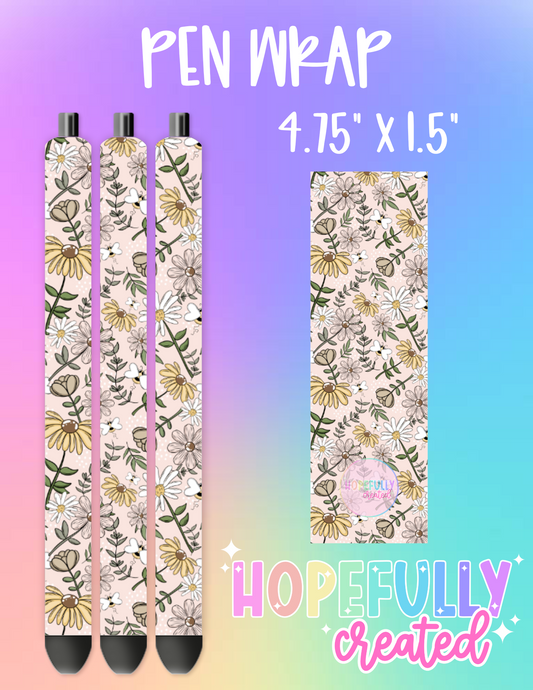 Floral Vibes Pen Wrap-1383