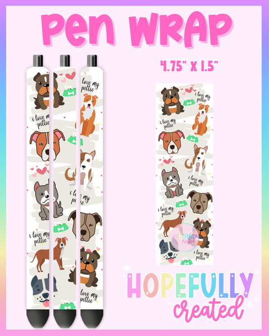 Pittie Pen Wrap- 4567