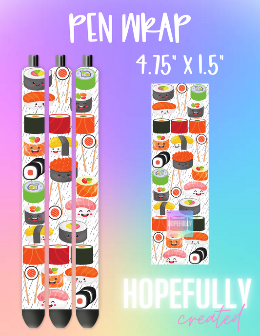 Sushi Pen Wrap-498