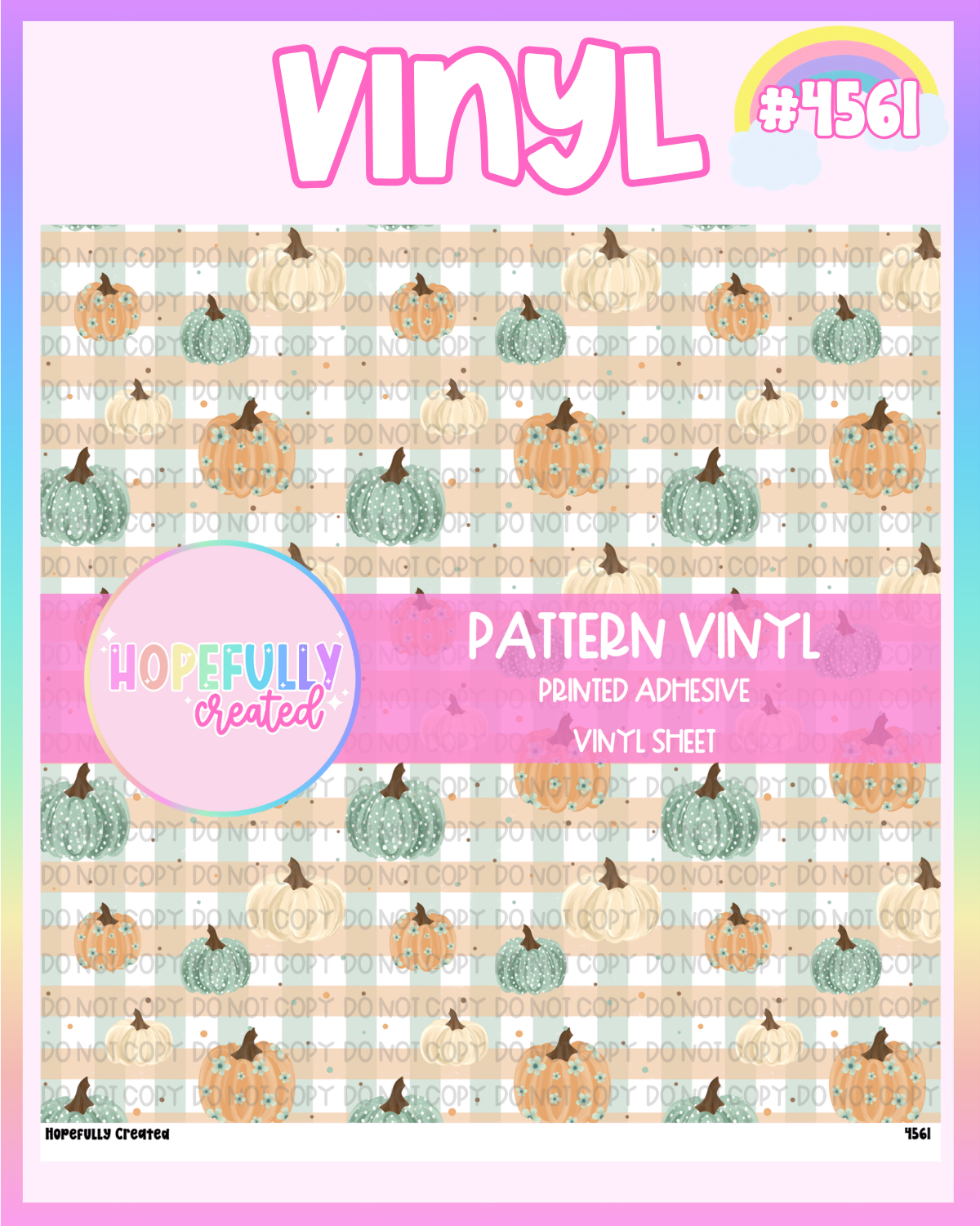 Pumpkins Vinyl Collection - 4561