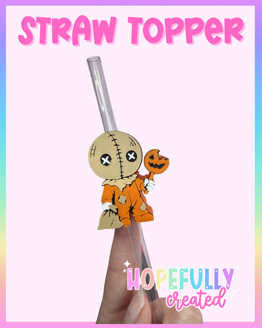 Halloween Straw Topper