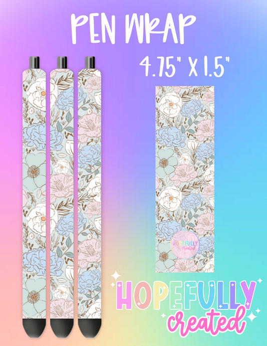 Floral Pen Wrap-1385