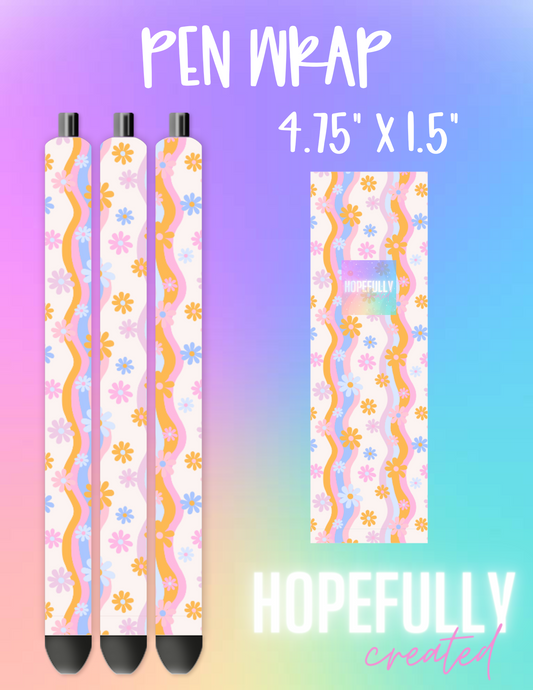 Floral Pen Wrap-999