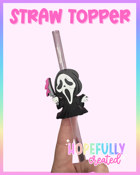 GhostF Straw Topper