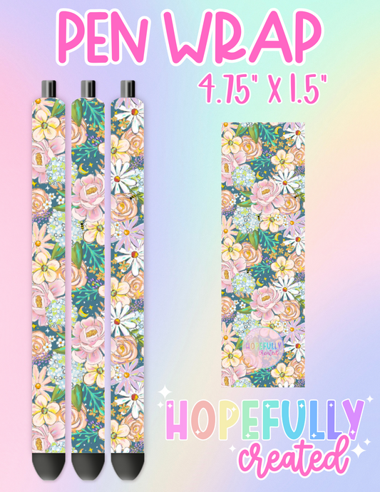Floral Pen Wrap-2623